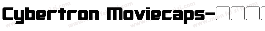 Cybertron Moviecaps字体转换
